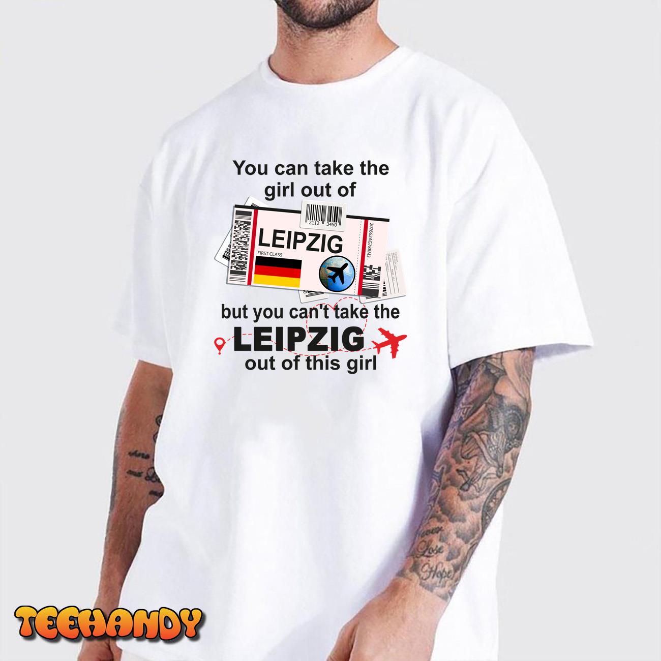 Leipzig Girl – Leipzig Boarding Pass – Leipzig Sweatshirt