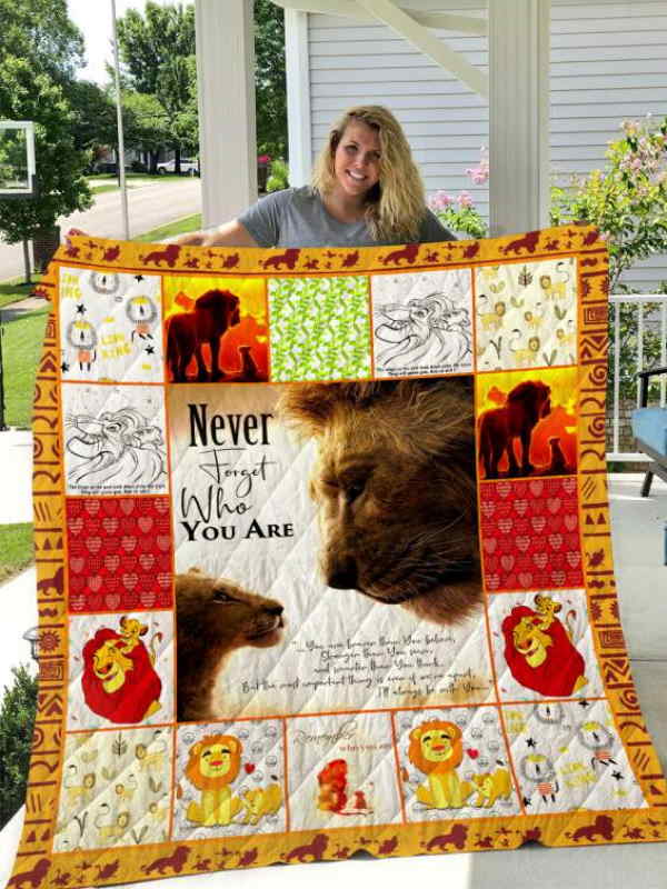 Lion King3D Quilt Blanket