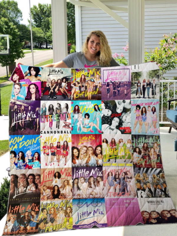 Little Mix 3D Quilt Blanket