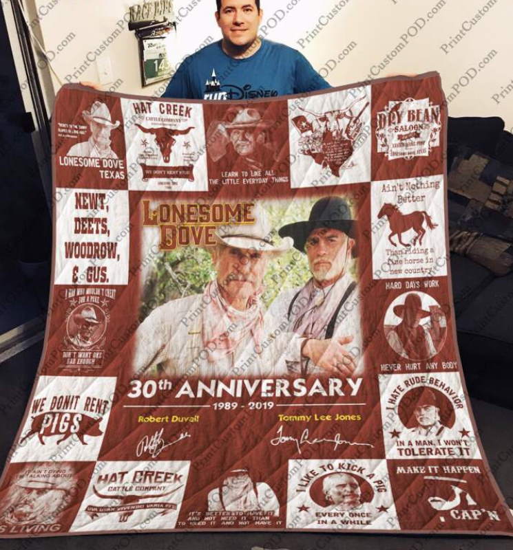 Lonesome Dove 3D Quilt Blanket