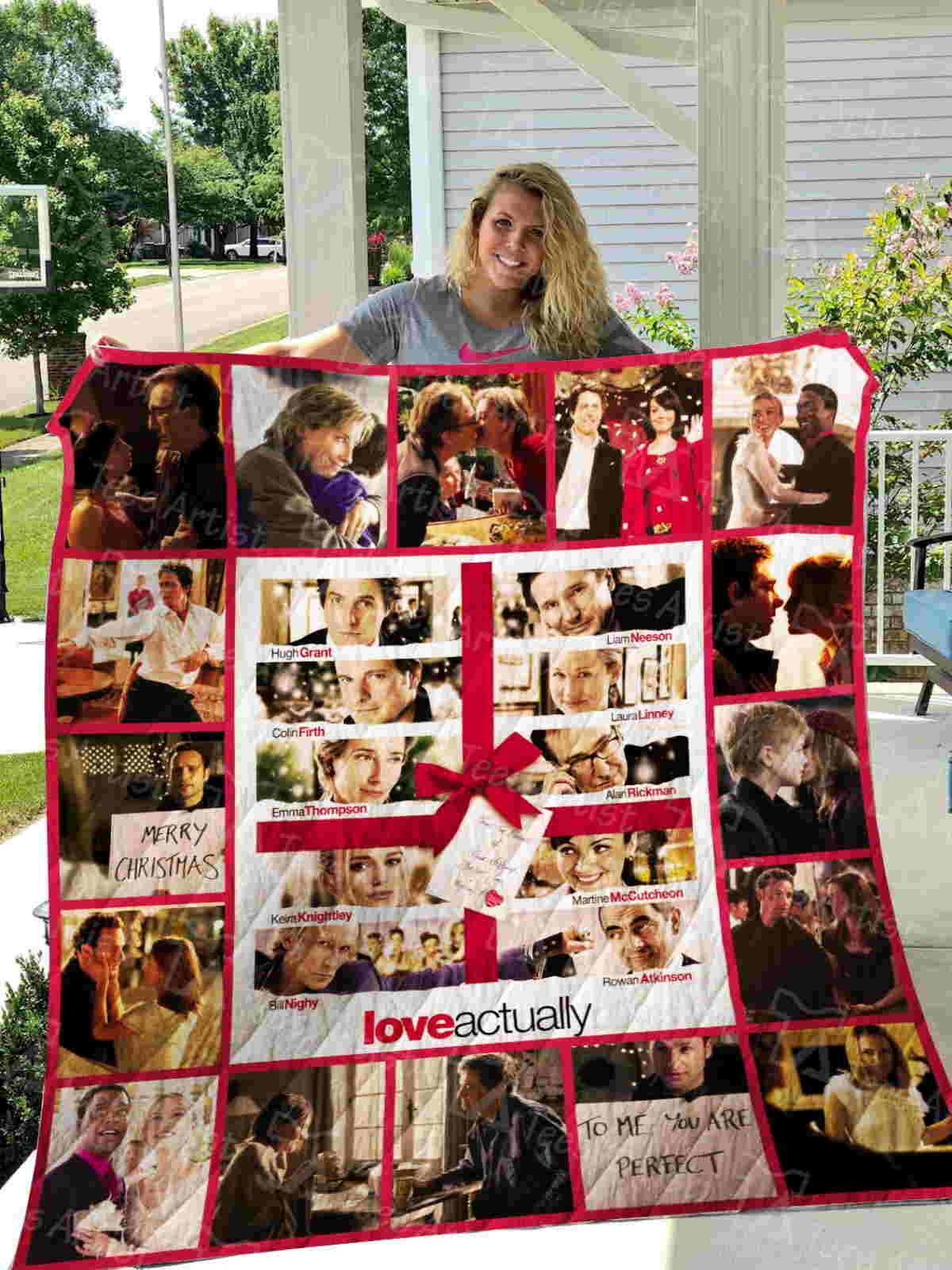 Love Actually 3D Quilt Blanket