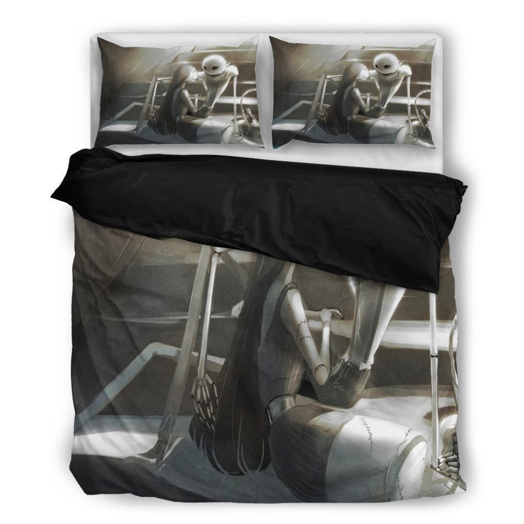 Loving Moment Jack And Sally !! Jack Skellington Bedding Set