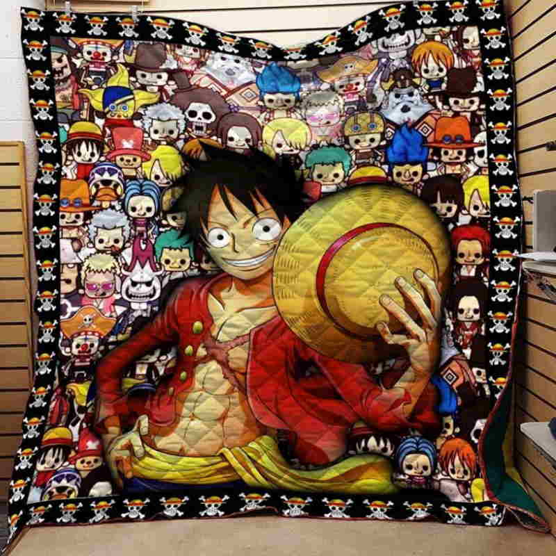 One Piece Anime Blanket