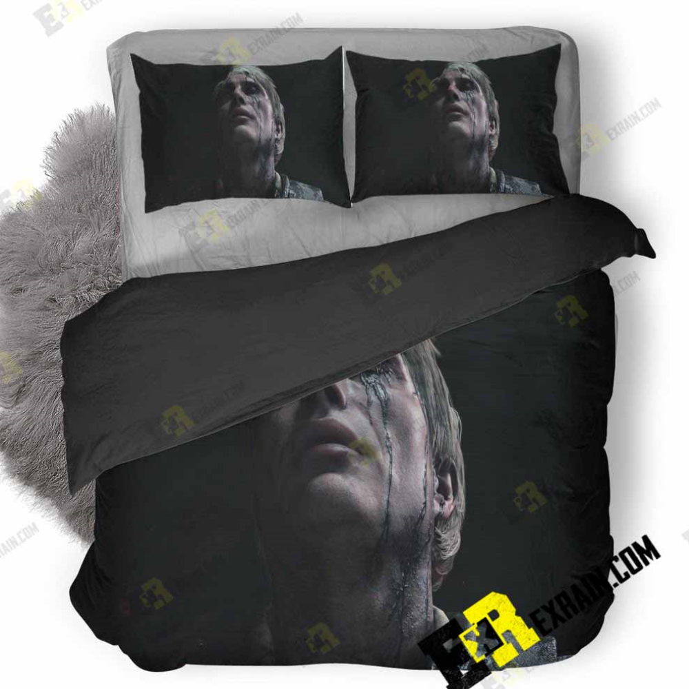 Mads Mikkelsen Death Stranding Video Game O1 3D Bedding Set