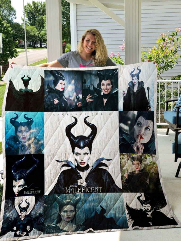 Maleficent 3D Quilt Blanket