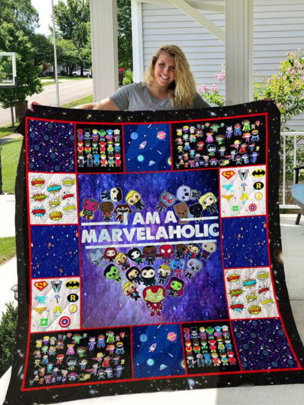 Marvelaholic 3D Quilt Blanket