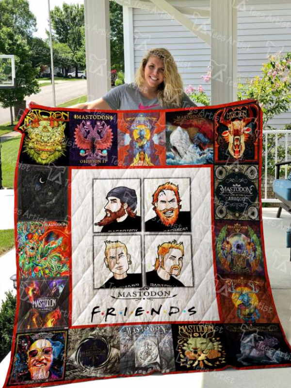 Mastodon 3D Quilt Blanket