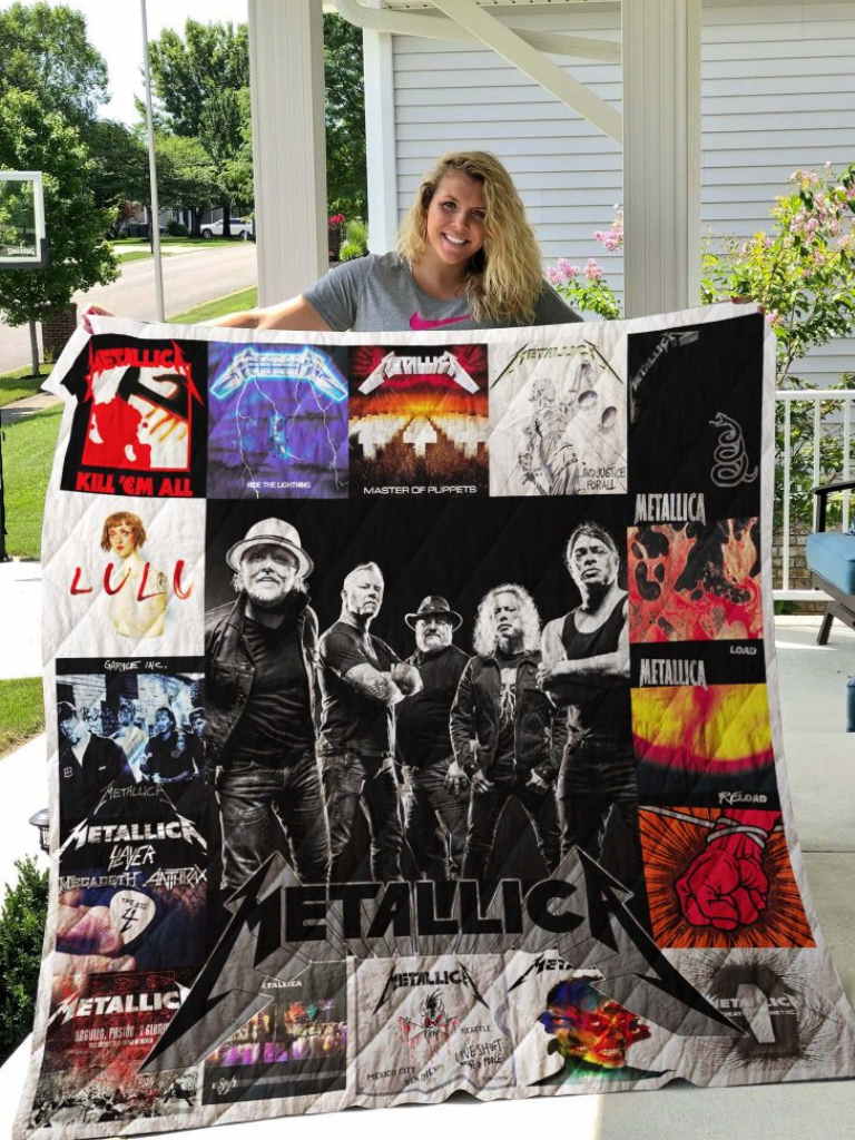 Metallica 3D Quilt Blanket