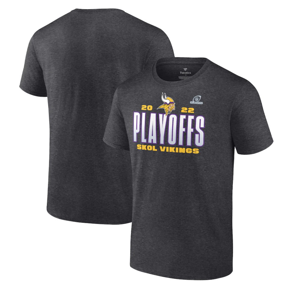 Minnesota Vikings 2022 NFL Playoffs Our Time T-Shirt