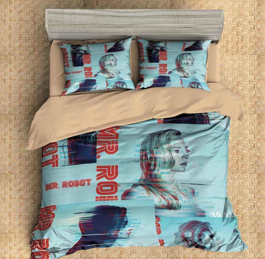 Mr Robot 3D Bedding Set