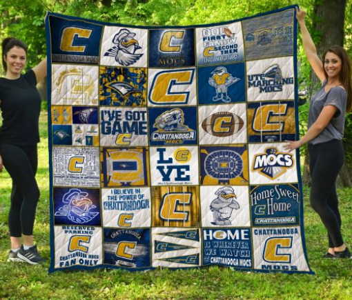 Ncaa Chattanooga Mocs 3D Quilt Blanket