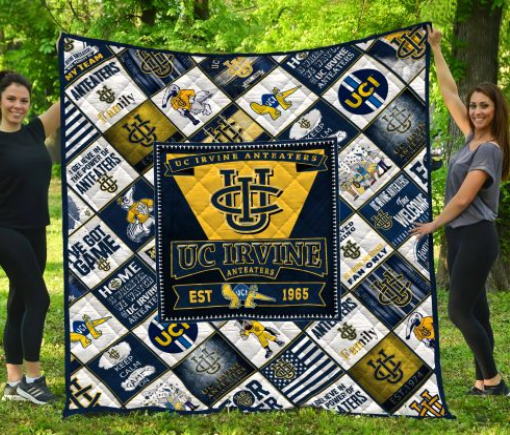 Ncaa Uc Irvine Anteaters 3D Quilt Blanket