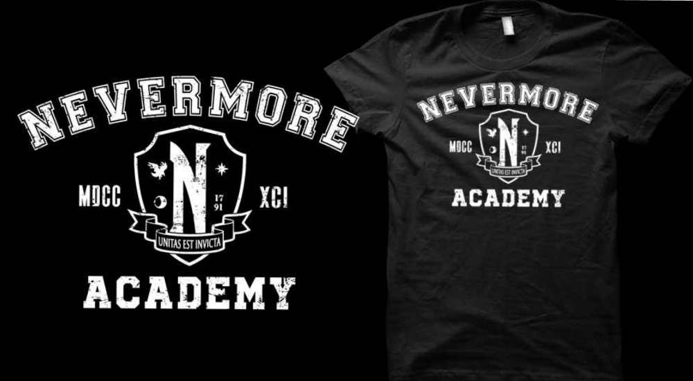 Nevermore Academy Wednesday Show Unisex T Shirt