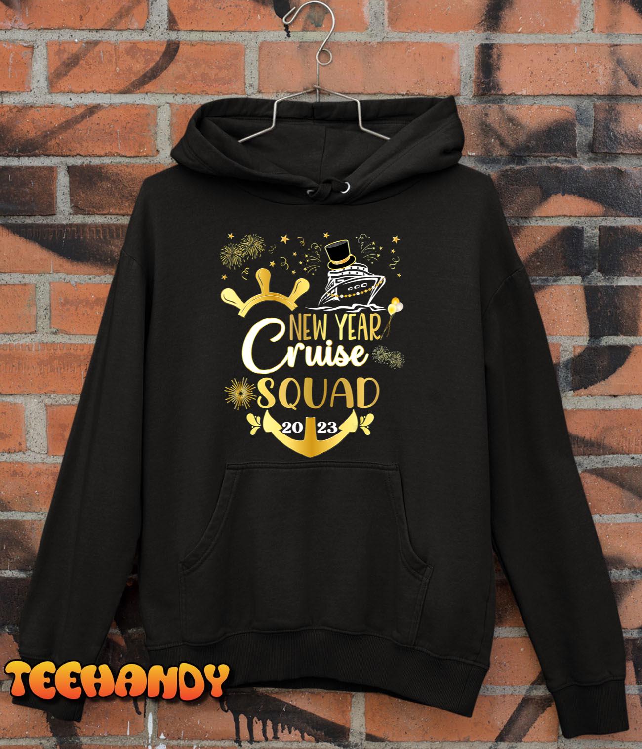 New Year Cruise 2023 NYE Party Family Vacation T-Shirt