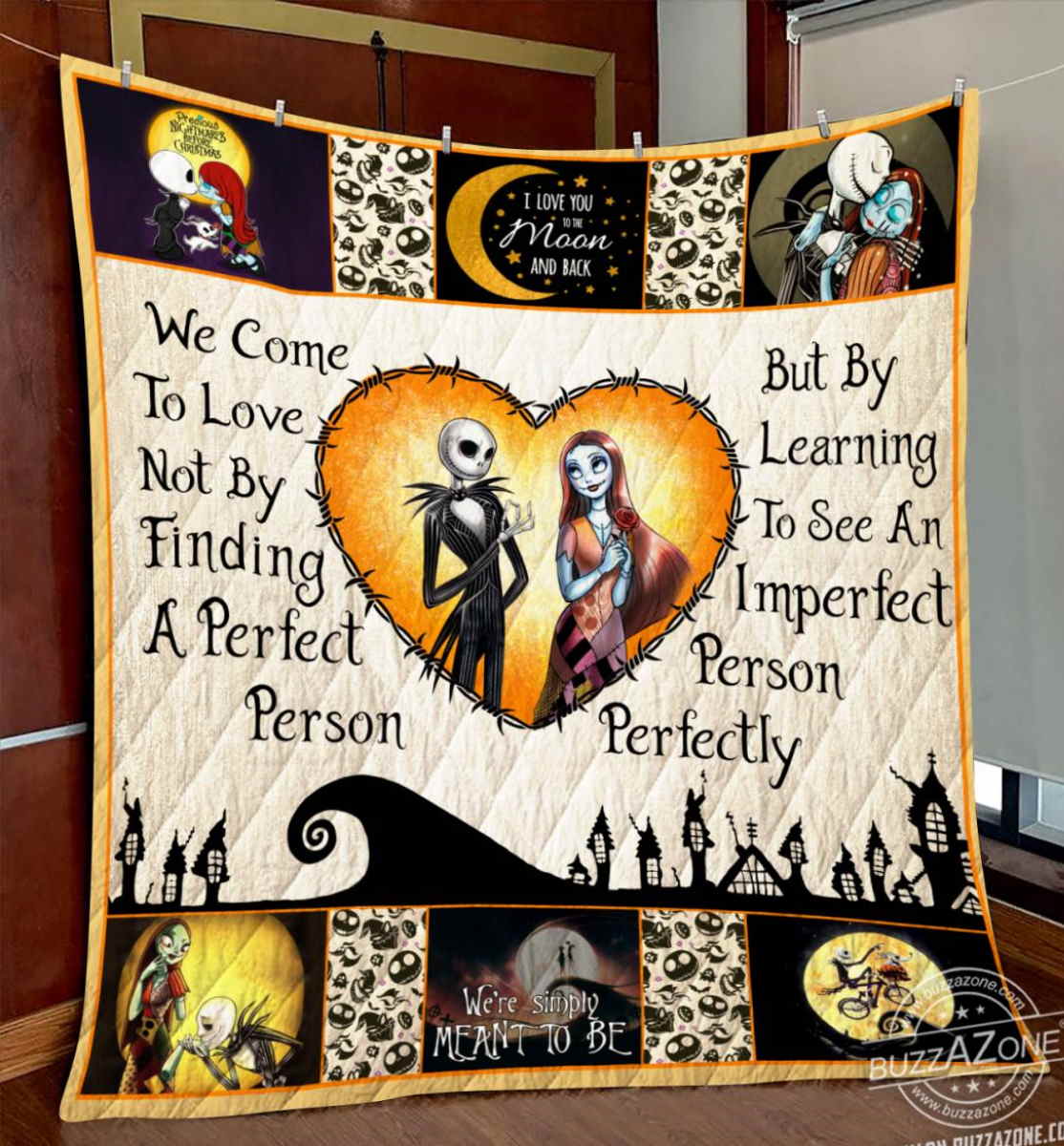 Nightmare Sally Imperfect Person Perfectly Quilt Blanket