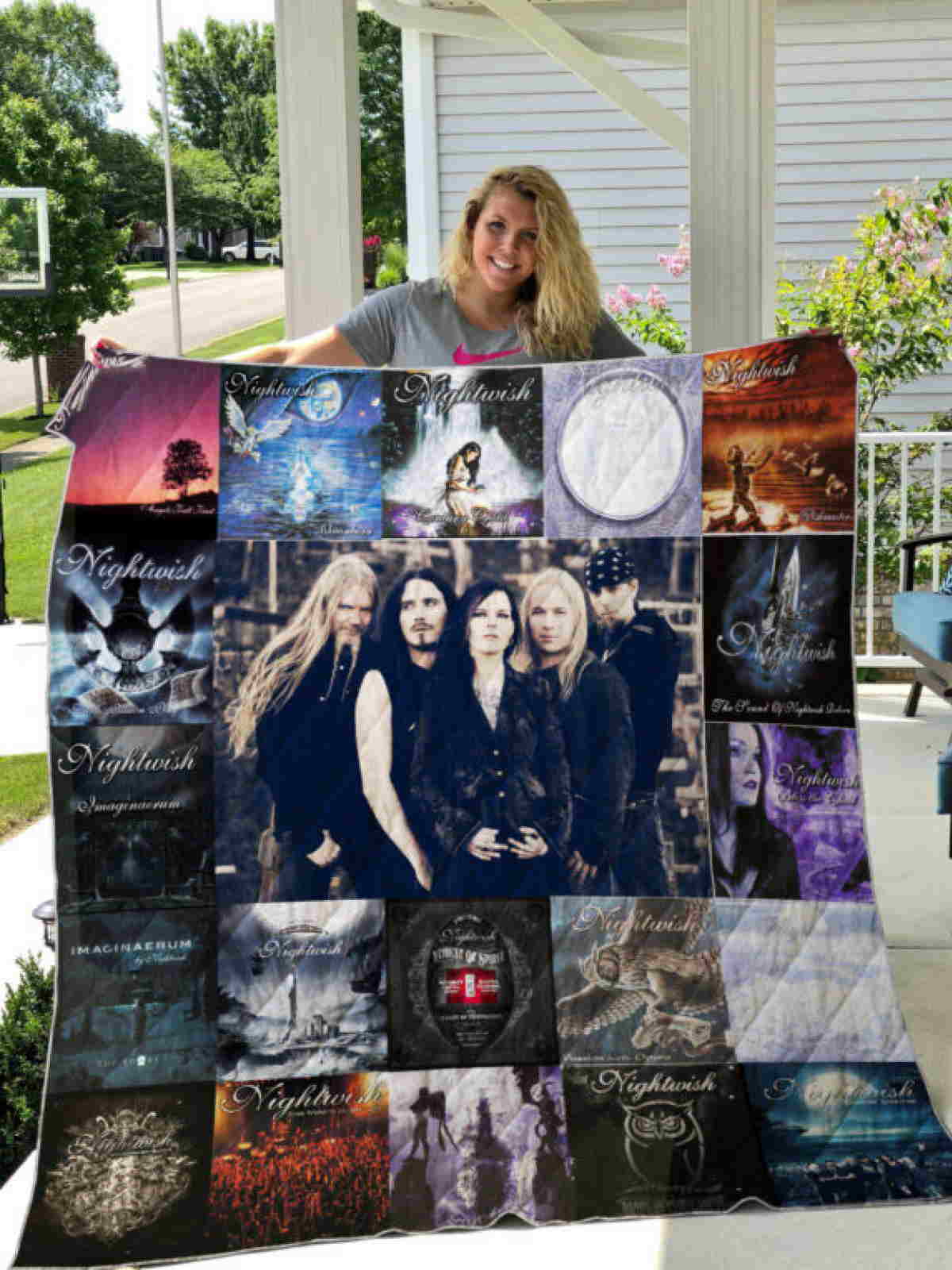 Nightwish Style Two 3D Quilt Blanket