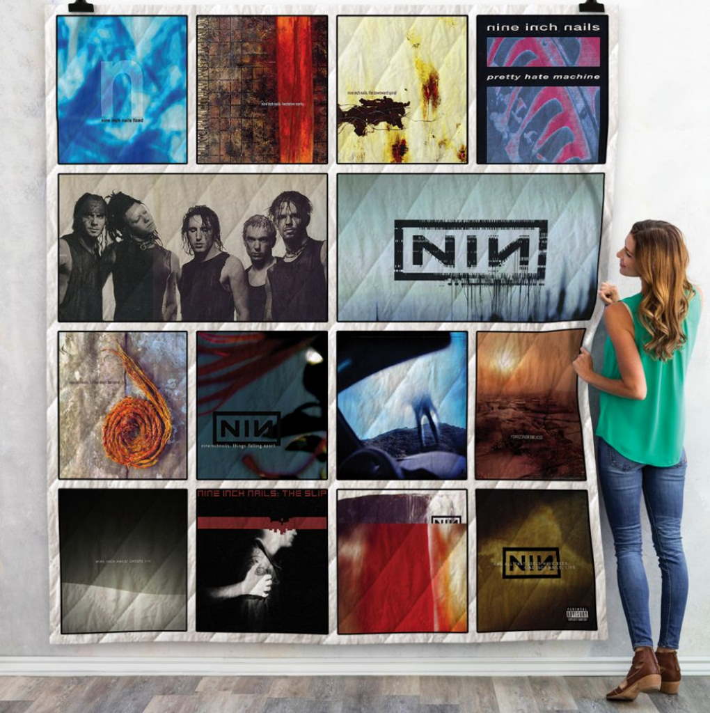 Nine Inch Nails Quilt Blanket