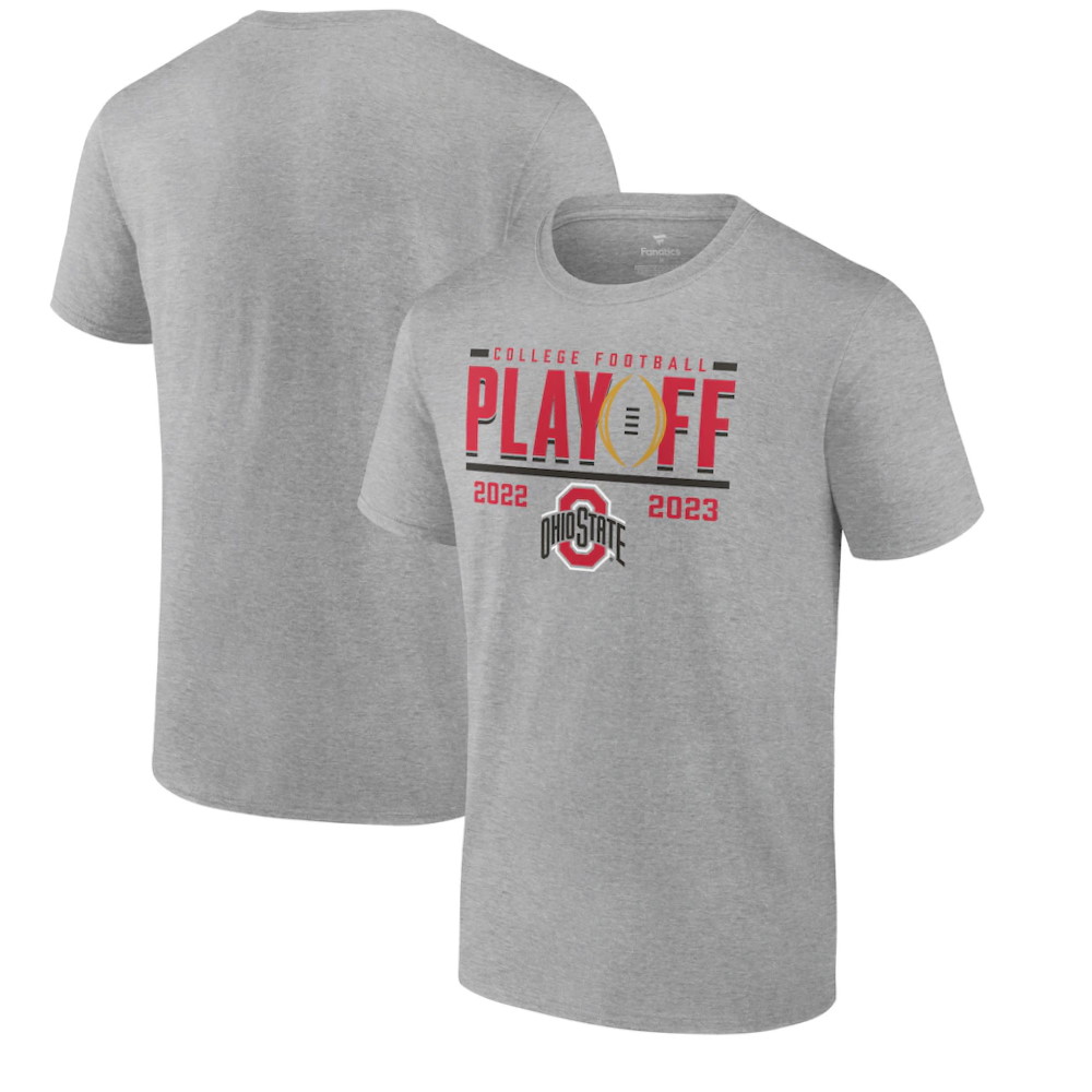 Ohio State Buckeyes 2022 College Football Playoff First Down Entry T-Shirt