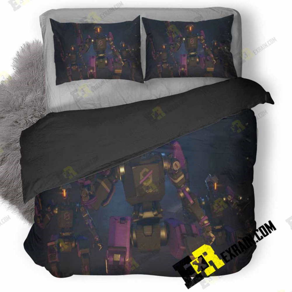 Overwatch Null Sector Robots Bedding Set