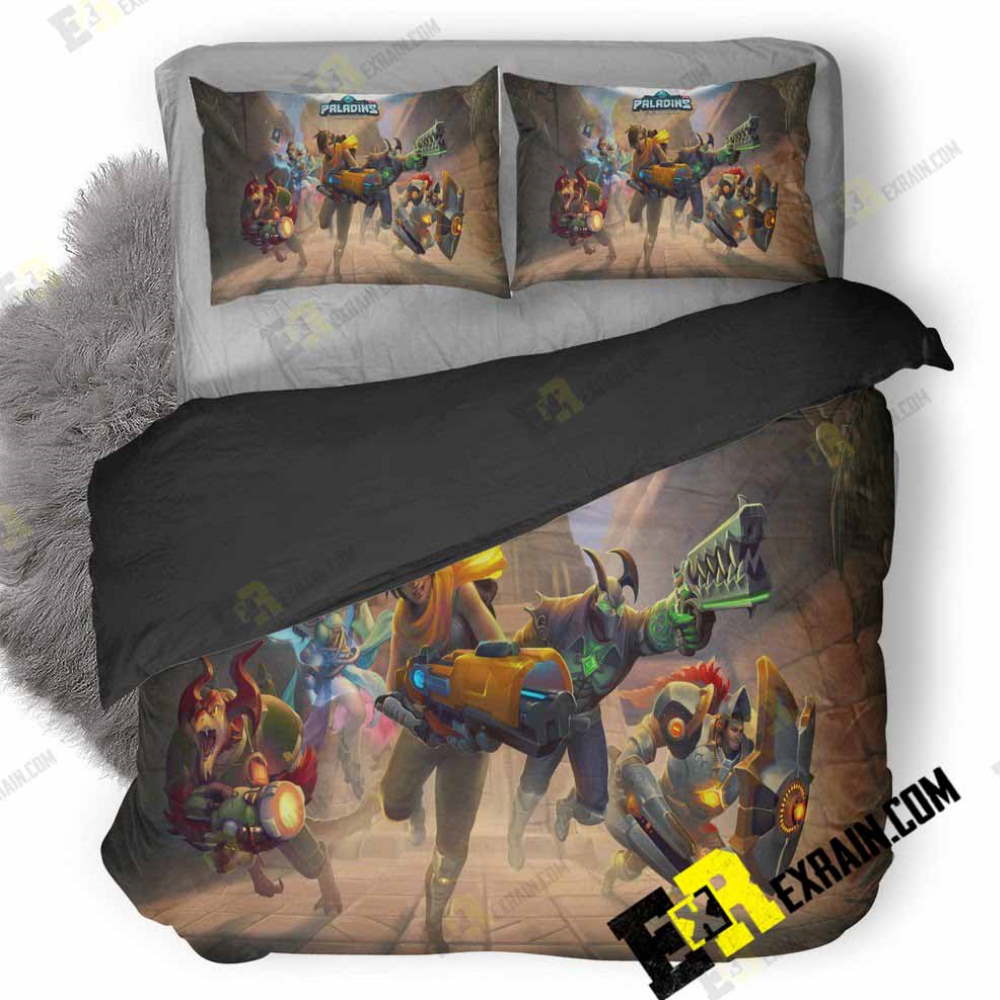 Paladins Champions Of The Realm Sm 3D Bedding Set