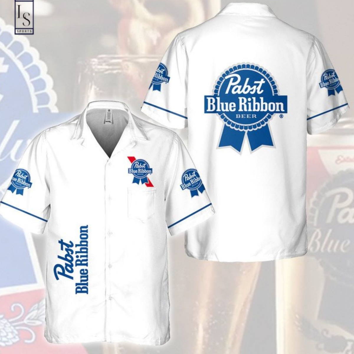 Past Blue Ribbon Beer Hawaiian Shirt