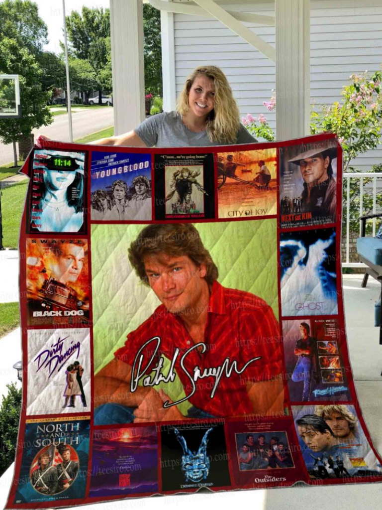 Patrick Swayze Quilt Blanket