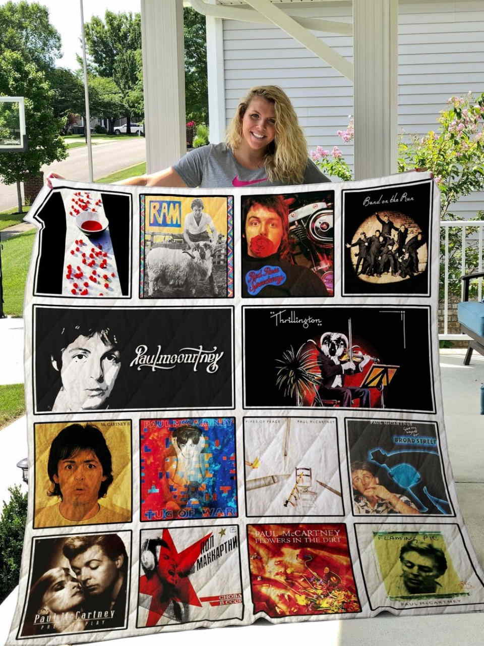 Paul Mccartney Quilt Blanket