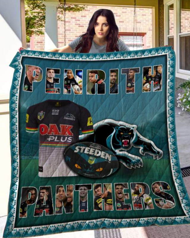 Penrith Panthers Quilt Blanket