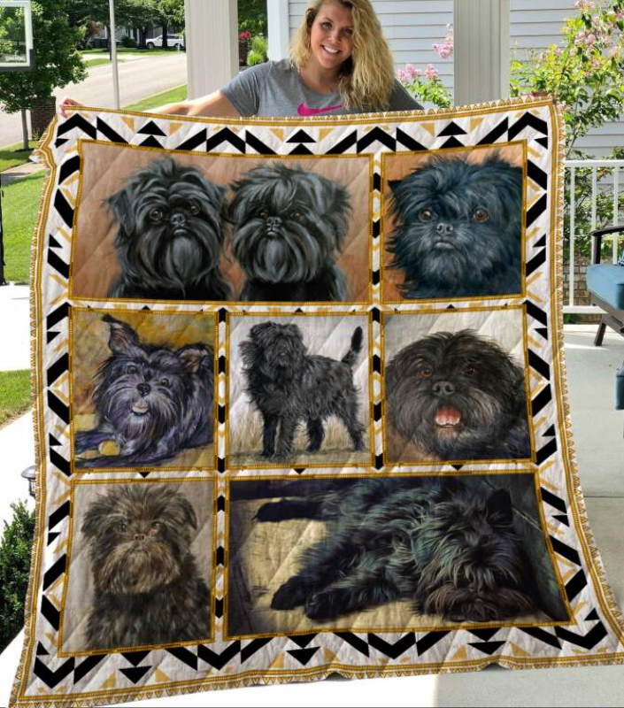 Phdo Affenpinscher Quilt Blanket