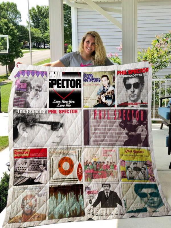 Phil Spector Albums 3D Quilt Blanket