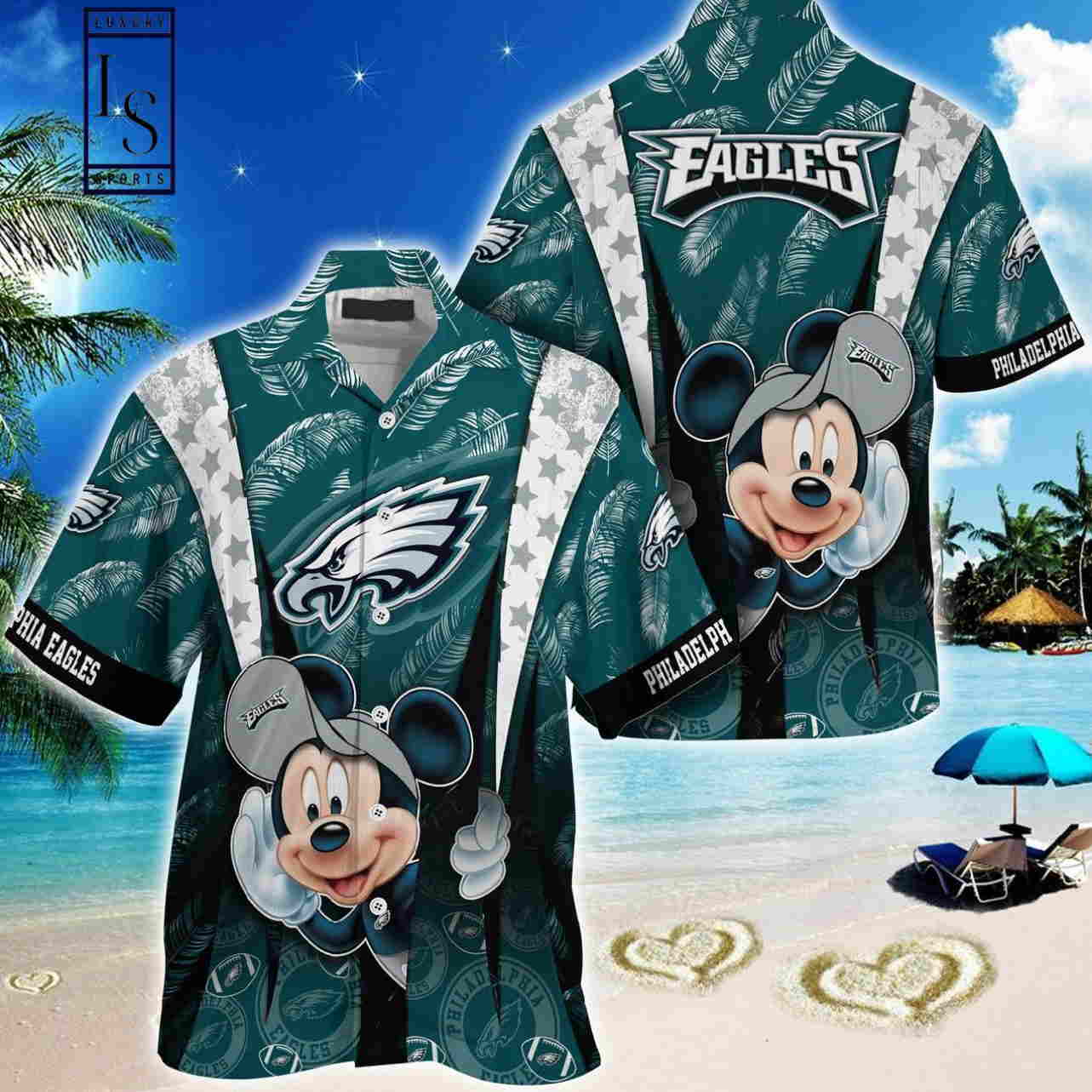 NFL Philadelphia Eagles Hawaiian Aloha Shirt For Sale - Ingenious Gifts  Your Whole Family