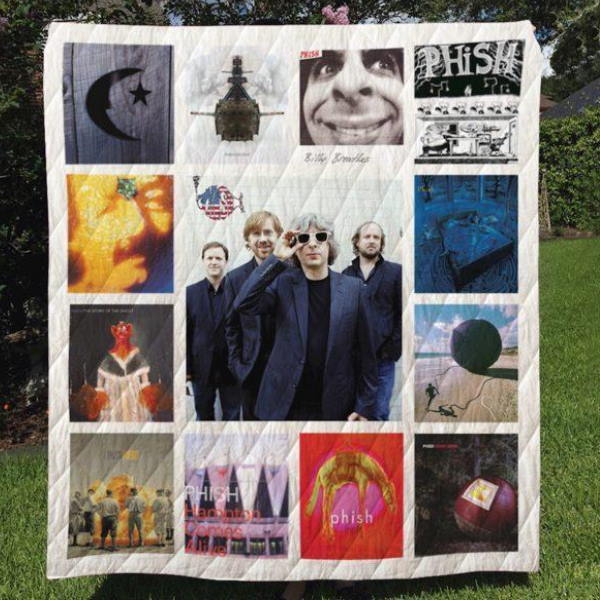 Phish Band 3D Quilt Blanket