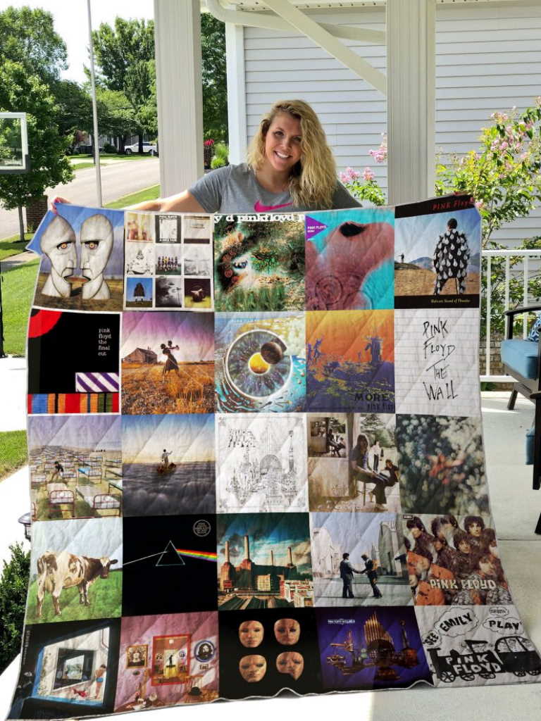 Pink Floyd Style Quilt Blanket