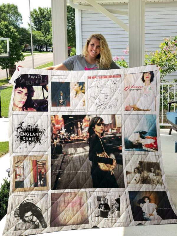 Pj Harvey Albums 3D Quilt Blanket