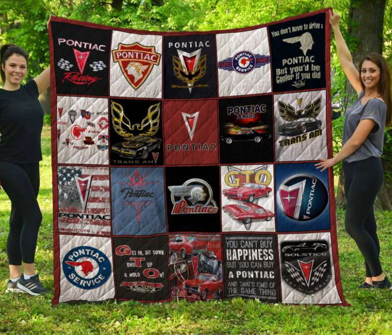 Pontiac 3D Quilt Blanket