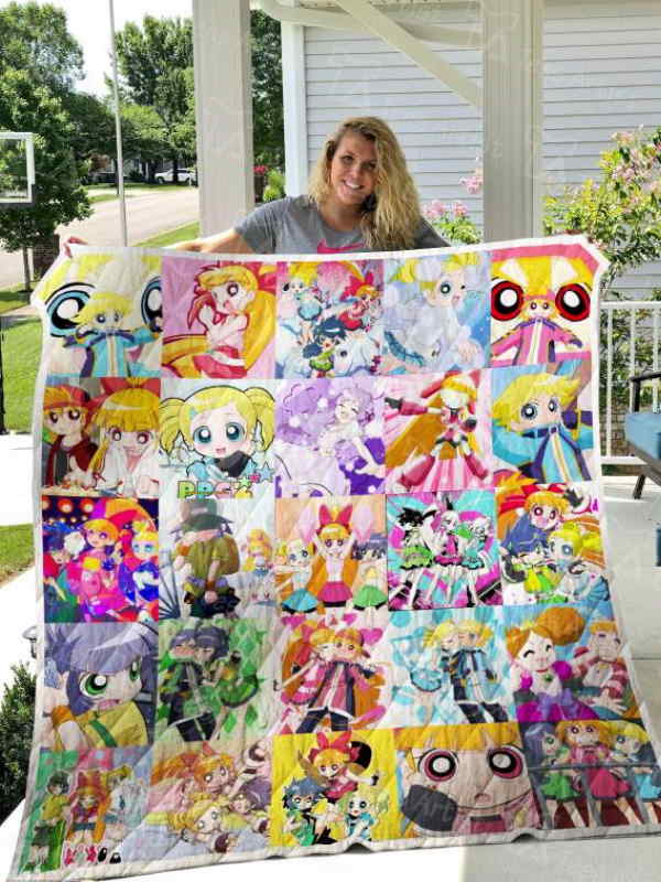 Powerpuff Girls 3D Quilt Blanket