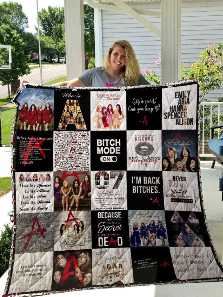 Pretty Little Liars Poster Quilt Blanket