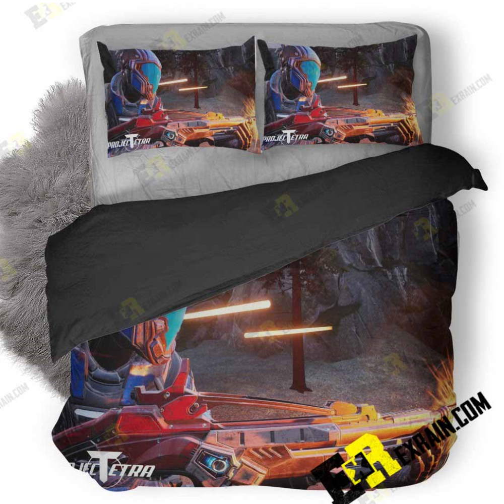 Project Tetra Game Da 3D Bedding Set