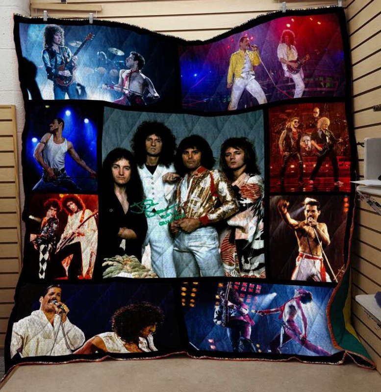 Queen Band Style 3D Quilt Blanket