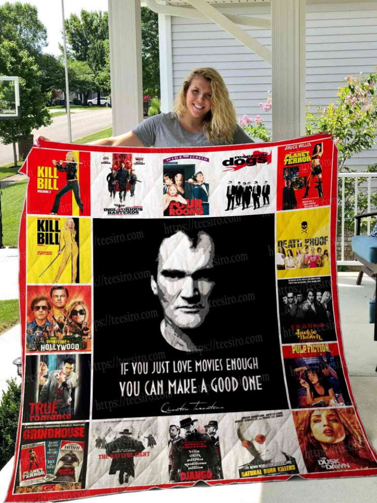 Quentin Tarantino Quilt Blanket