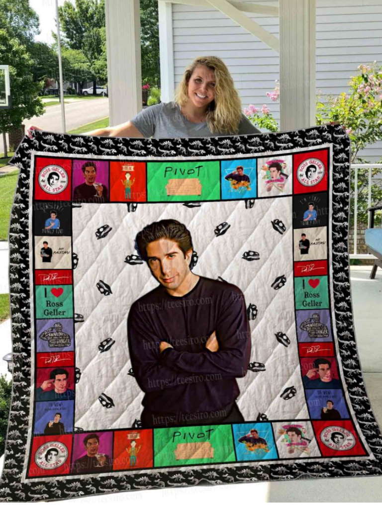 Ross Geller Quilt Blanket