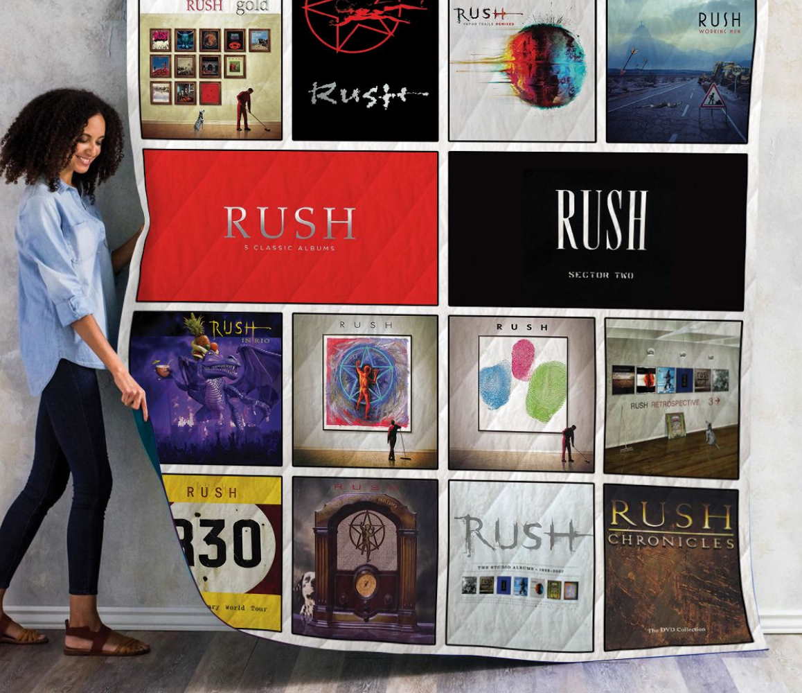 Rush Complication Albums New Quilt Blanket