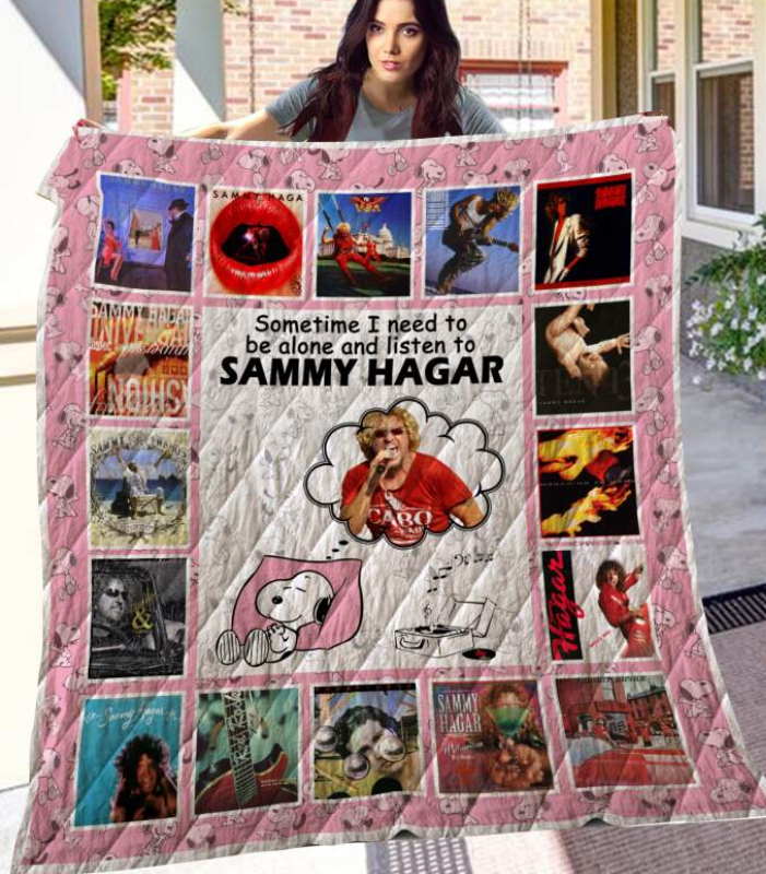 Sammy Hagar Snoopy 3D Quilt Blanket