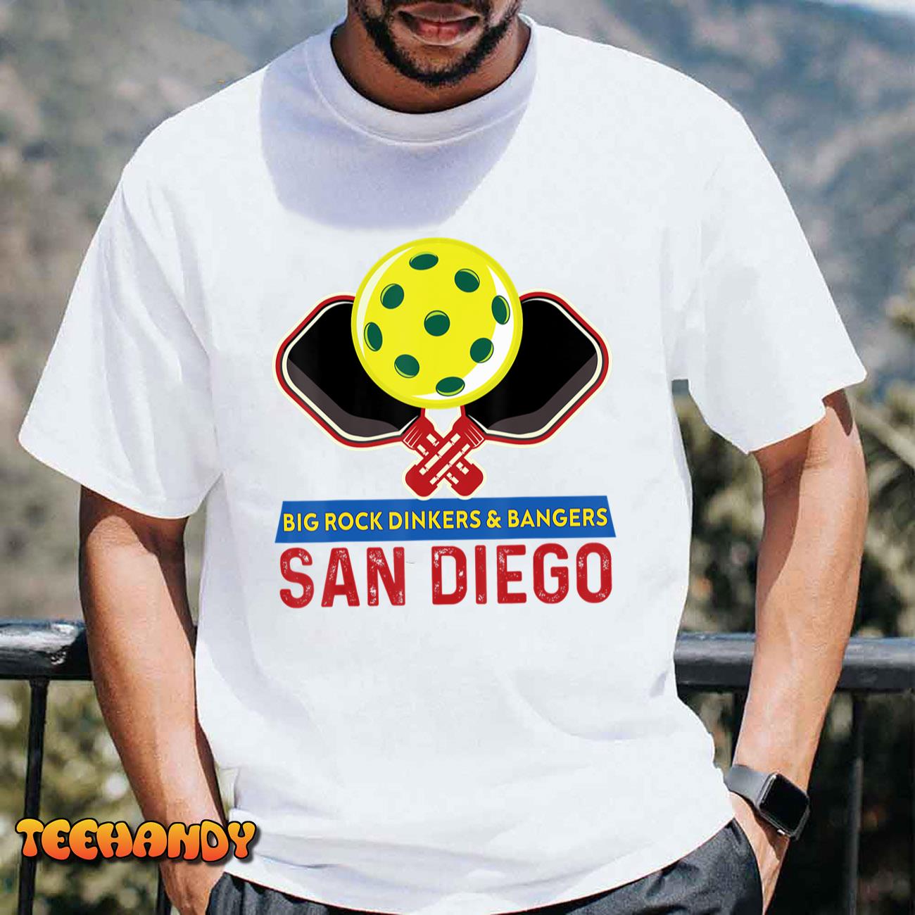 San Diego Pickleball for Pickleball Player Or Pickleball Fan T-Shirt