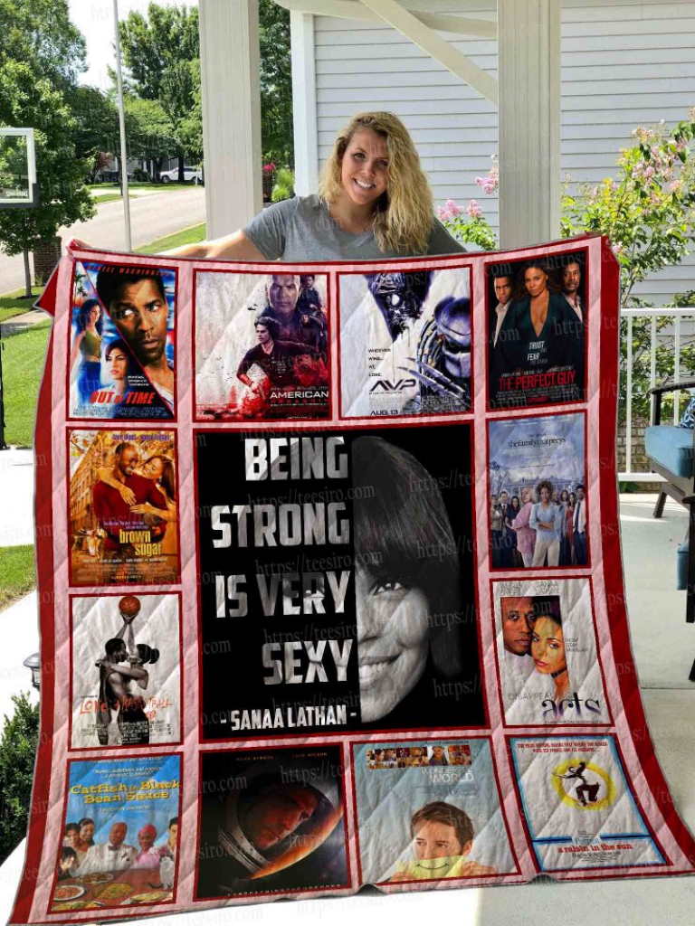 Sanaa Lathan Quilt Blanket