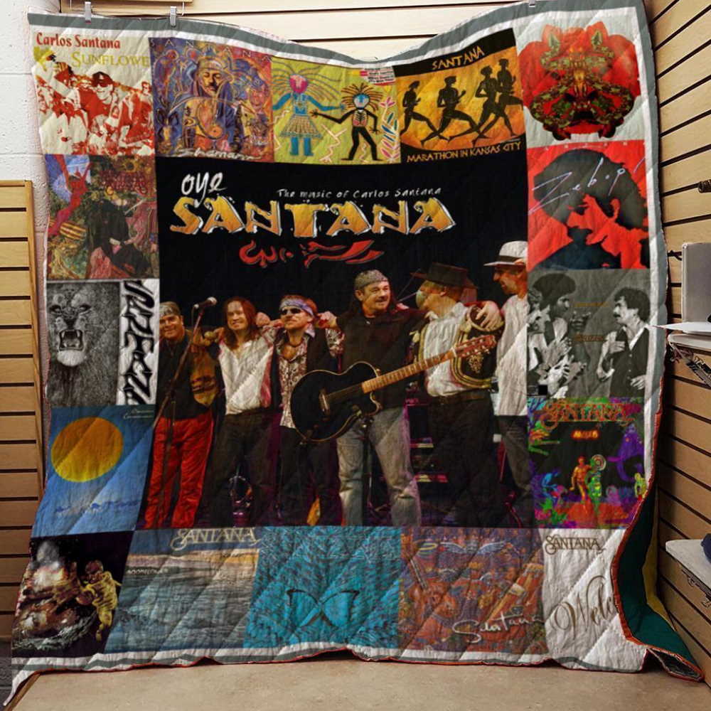 Santana Studio Albums 3D Quilt Blanket