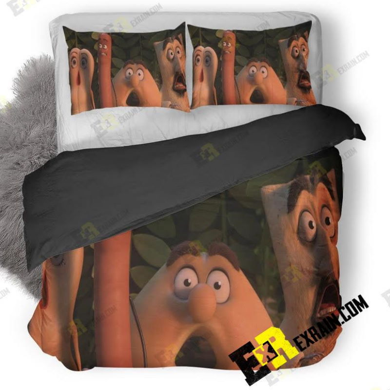 Sausage Party Movie Po 3D Bedding Set