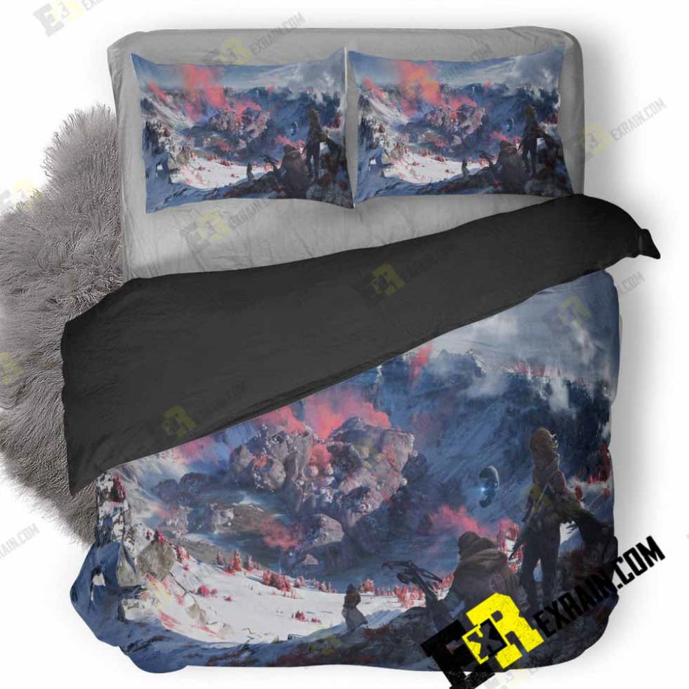 Scavenger Halo Th 3D Bedding Set