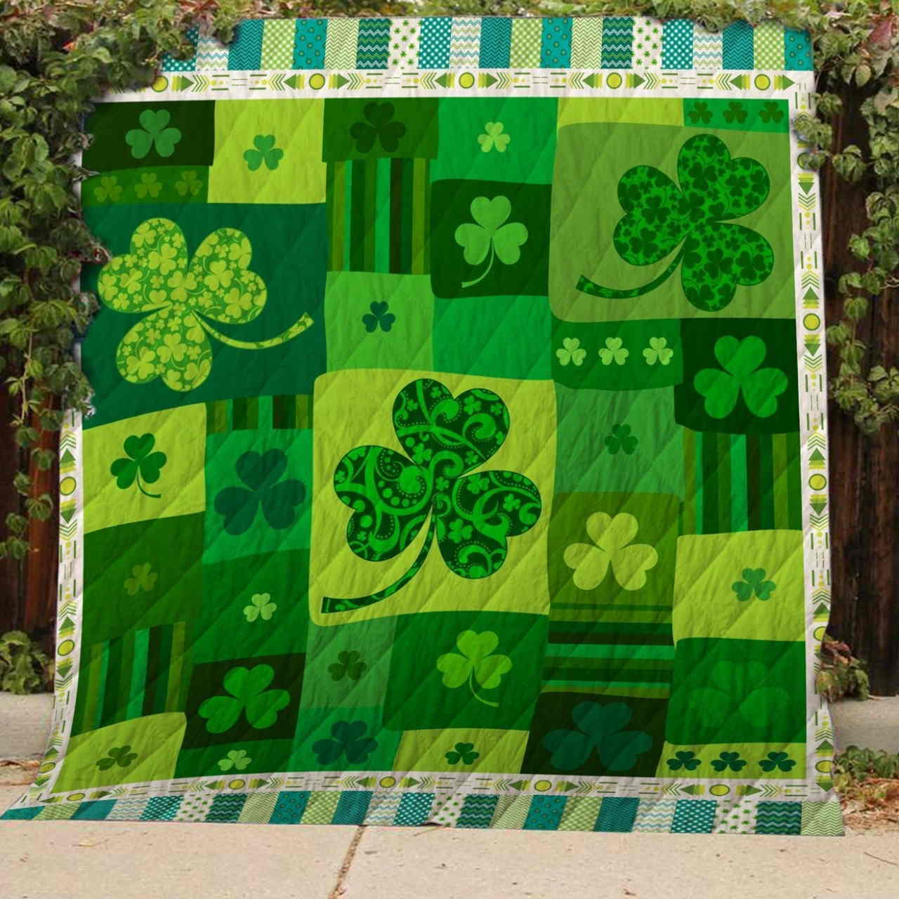 Shamrock Quilt Blanket