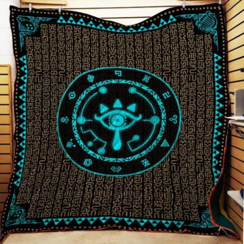 Sheikah Eye 3D Quilt Blanket